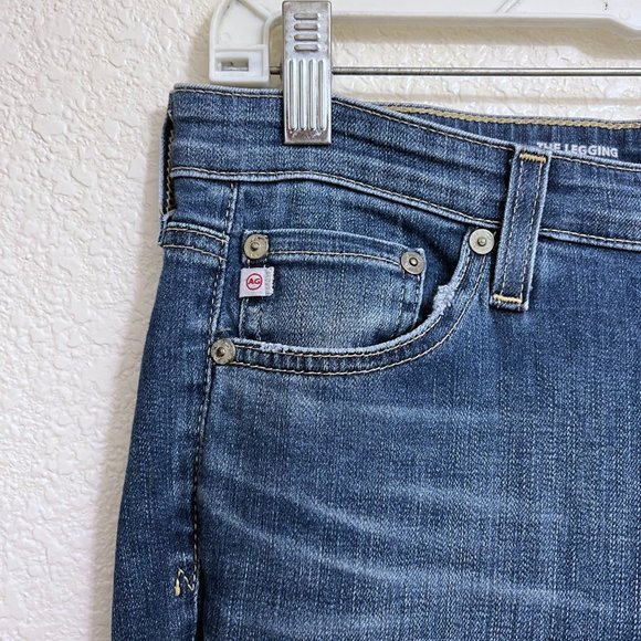 AG Adriano Goldschmied Jeans Womens The Legging Super Skinny Denim 30x31.5 - Picture 4 of 14